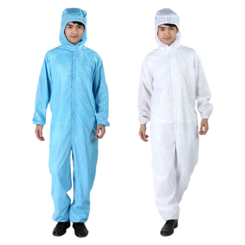 ชุด–หมวก–รองเท้ากันไฟฟ้าสถิตย์ ไซส์ S–XL